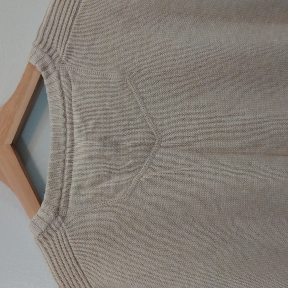 Eddie Bauer TXL Beige/Cream Cotton Crewneck Sweater - Picture 10 of 11